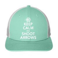 Keep Calm  Shoot Arrows Snapback Trucker Cap | Artistshot