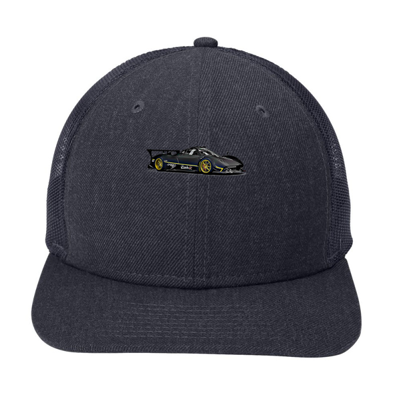 Pagani Zonda R Supercar Racing Cartoon 1 Snapback Trucker Cap by RobertDoss | Artistshot