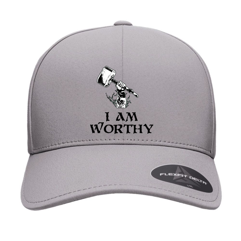 I Am Worthy Seamless Cap | Artistshot