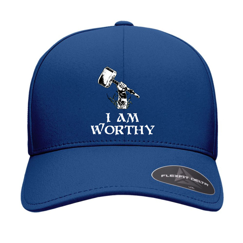 I Am Worthy Seamless Cap | Artistshot