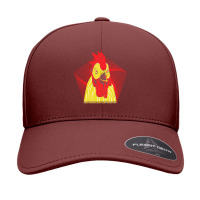 Chicken T  Shirt Screaming Rooster T  Shirt (3) Seamless Cap | Artistshot