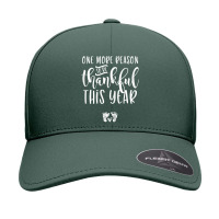 Womens One More Reason To Be Thankful Cute Thanksgiving Pregnant T Shi Seamless Cap | Artistshot