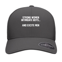 Strong Women Intimidate Boys And Excite [tb] Seamless Cap | Artistshot