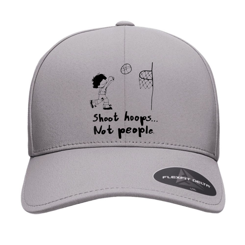 Shoot Hoops Not People Seamless Cap by zuzumanin | Artistshot