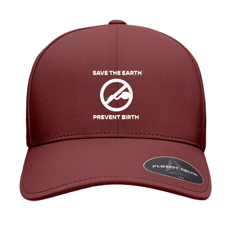 Save The Earth Prevent Birth, Antinatalism Seamless Cap | Artistshot