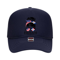 Womens American Grown With Dominican Roots Pride Dominican Republic Foam Trucker Hat | Artistshot