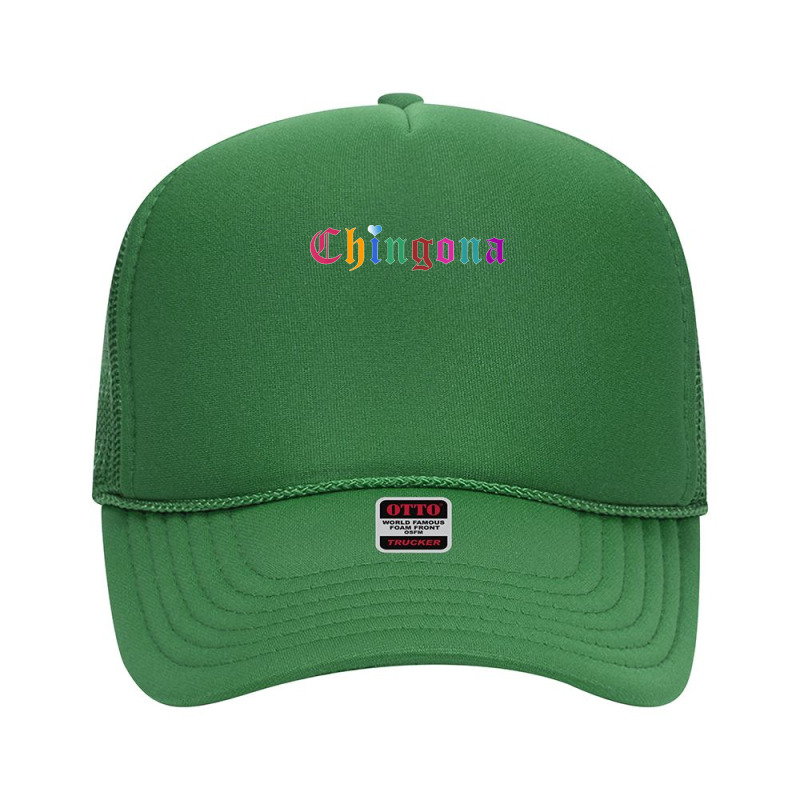 Chingona Serape Afro Latina Cabrona Hispanic Heritage Latinx Foam Trucker Hat by cm-arts | Artistshot