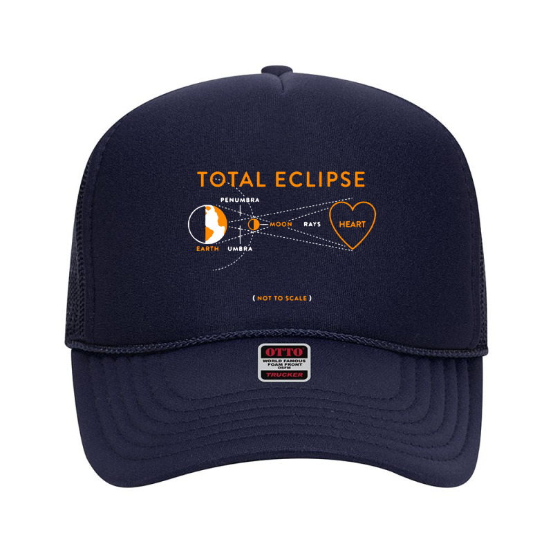 Total Eclipse Of Heart Foam Trucker Hat by Relaxa | Artistshot