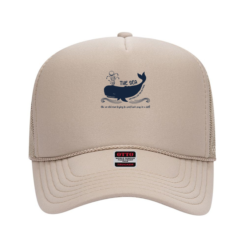 The Marine Biologist Foam Trucker Hat by cm-arts | Artistshot