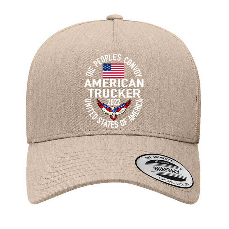 The Peoples Convoy 2022 America Truckers Freedom Convoy Usa Yupoong Trucker Cap by saterseim | Artistshot