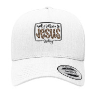 Leopard Only Talking To Jesus Today Christian Faith Cross T Shirt Yupoong Trucker Cap | Artistshot