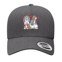 English Springer Spaniel T  Shirt English Springer Spaniel Dog Heart M Yupoong Trucker Cap | Artistshot