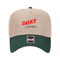 D.o.n.t. Don't Let Me Drink Milk It Makes My Tummy Hurt Adjustable Baseball Cap | Artistshot