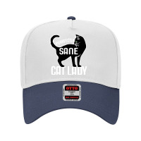 Purrfectly Sane Cat Lady Funny Adjustable Baseball Cap | Artistshot