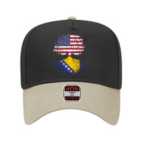 Bosnian Roots Bosnia National Heritage Tree Gift Pullover Hoodie Adjustable Baseball Cap | Artistshot