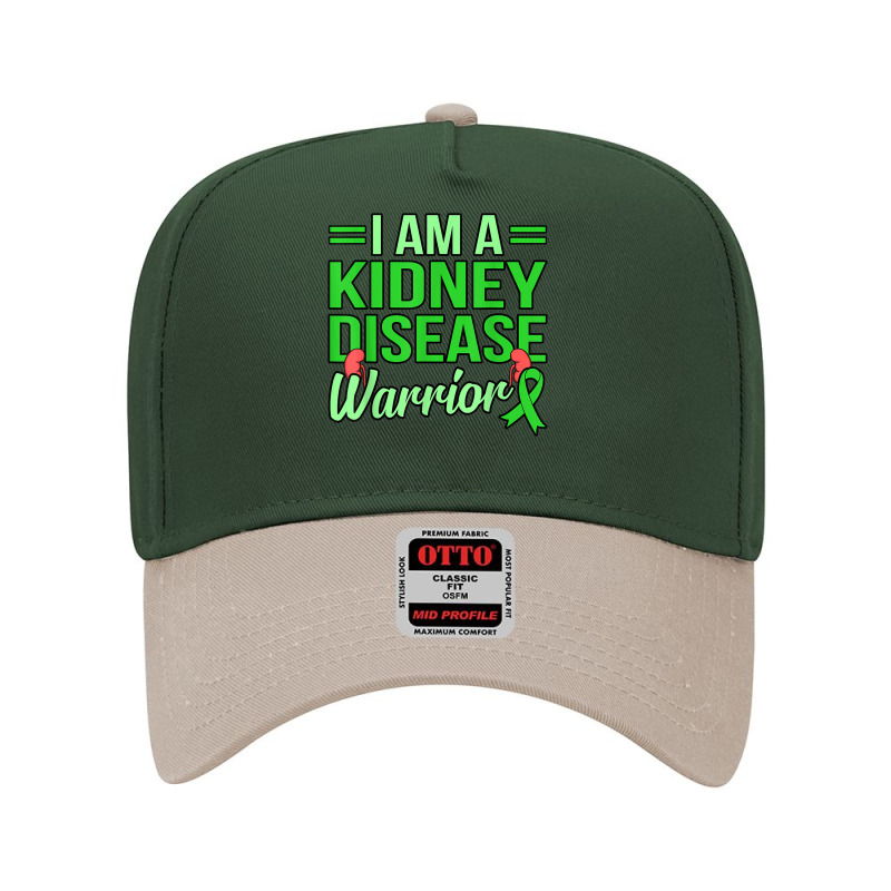 Kidney Disease Warrior Organ Donation Awareness Graphic T Shirt Adjustable Baseball Cap by cm-arts | Artistshot