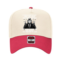 If You're Going To Fight Fight Like The Third Monkey T Shirt Adjustable Baseball Cap | Artistshot