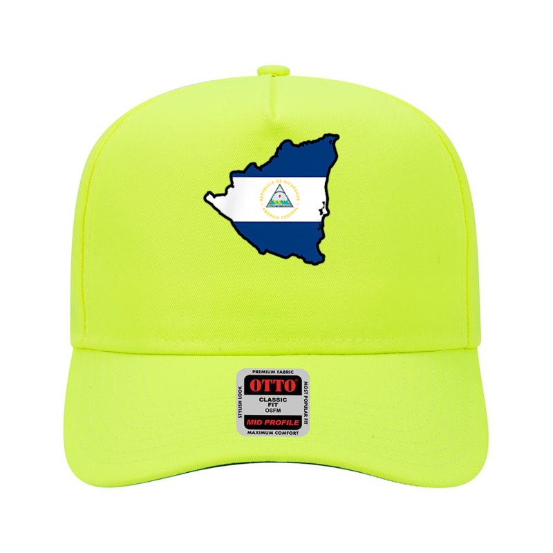 Nicaraguan Map   Nicaragua Roots Latin American T Shirt Adjustable Baseball Cap by nyce | Artistshot