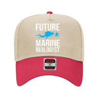 Future Marine Biologist Gift For Students Sea Life Adjustable Baseball Cap | Artistshot