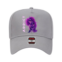 Angel Dust Addict Wobackground Adjustable Baseball Cap | Artistshot