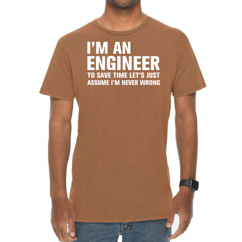 I Am An Engineer... Vintage T-shirt | Artistshot