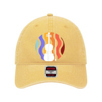 Retro Vintage Violin Musical Instrument For Violinist Dyed Cap | Artistshot