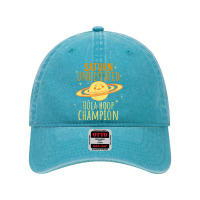 Saturn Undefeated Hula Hoop Champion Astronomy Astrology Dyed Cap | Artistshot