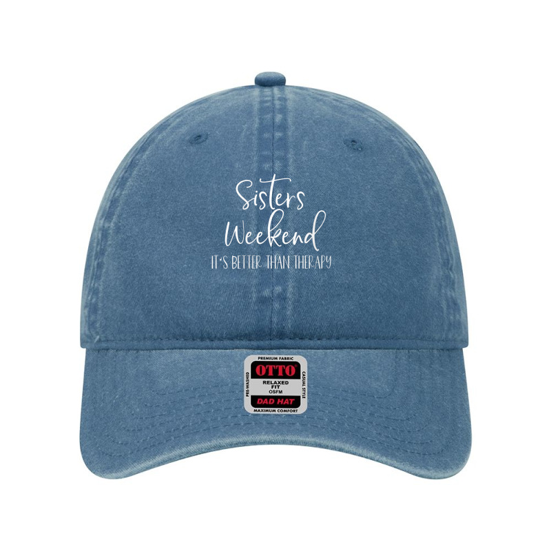 Womens Sisters Weekend It's Better Than Therapy 2022 Girls Trip V-neck Dyed Cap by Min01 | Artistshot