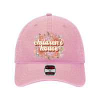 Children’s House Floral Montessori Teacher Montessori School Dyed Cap | Artistshot