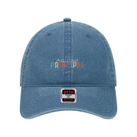 Assistant Principal Funny Job Title School Worker Vintage Dyed Cap | Artistshot