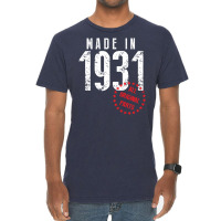 Made In 1931 All Original Part Vintage T-shirt | Artistshot