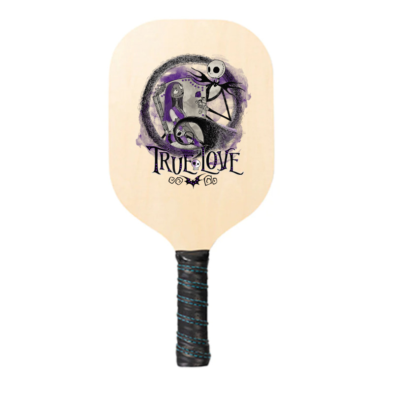 Funny Nightmare Before Christmas Valentines Jack True Love Pickleball Paddle | Artistshot