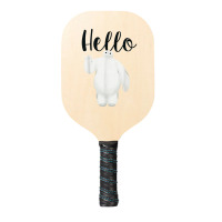 Funny Big Hero 6 Baymax Hello Wave Graphic Pickleball Paddle | Artistshot