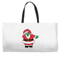 Dab Santa Dabbing Ugly Christmas Sweater Weekender Totes | Artistshot