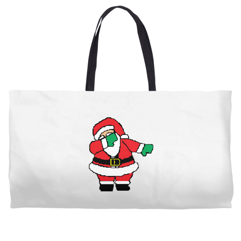 Dab Santa Dabbing Ugly Christmas Sweater Weekender Totes | Artistshot