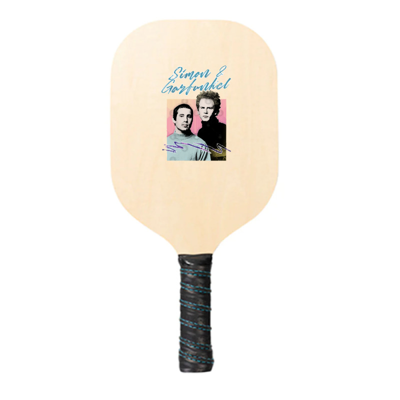 Simon Amp Garfunkel Retro Aesthetic Design Pickleball Paddle | Artistshot