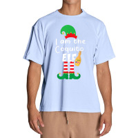 Coquito Elf Funny Puerto Rico Matching Christmas Bilingual Urban Heavy T-shirt | Artistshot