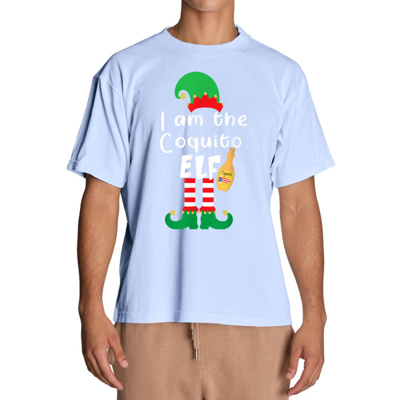 Coquito Elf Funny Puerto Rico Matching Christmas Bilingual Urban Heavy T-shirt by MalcolmJCausby | Artistshot