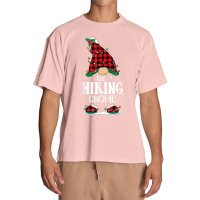 Hiking Gnome Plaid Christmas Lights Matching Family Pajama T Shirt Urban Heavy T-shirt | Artistshot