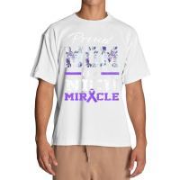 Womens Prematurity Awareness Proud Preemie Mom Nicu Warrior Miracle Urban Heavy T-shirt | Artistshot