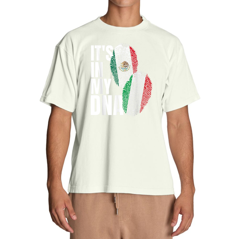 Mexican Italian Dna Heritage Nationality Flag Urban Heavy T-shirt by ElizahTessieDenniston | Artistshot