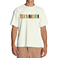 Anesthesia Technician Cheetah Print Anesthesia Technologist T Shirt Urban Heavy T-shirt | Artistshot