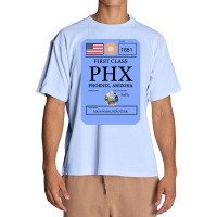 Phoenix Airport Strap Tag Urban Heavy T-shirt | Artistshot