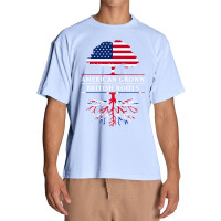 American Grown British Roots  Britain Union Jack Urban Heavy T-shirt | Artistshot