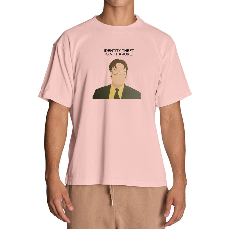 Dwight Identity Theft The Office Quotes Urban Heavy T-shirt | Artistshot