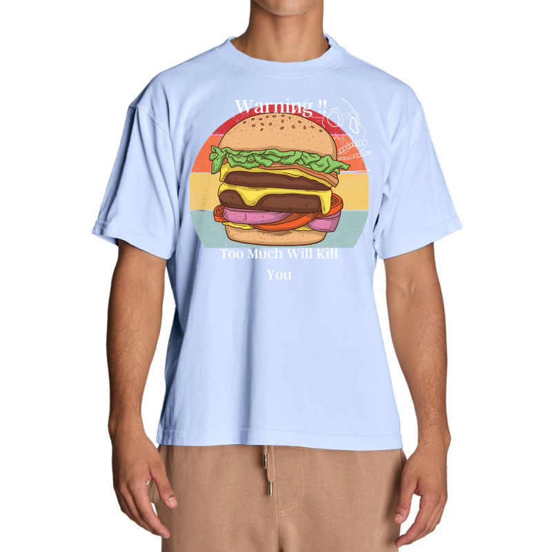 Burger Fat Food Urban Heavy T-shirt | Artistshot