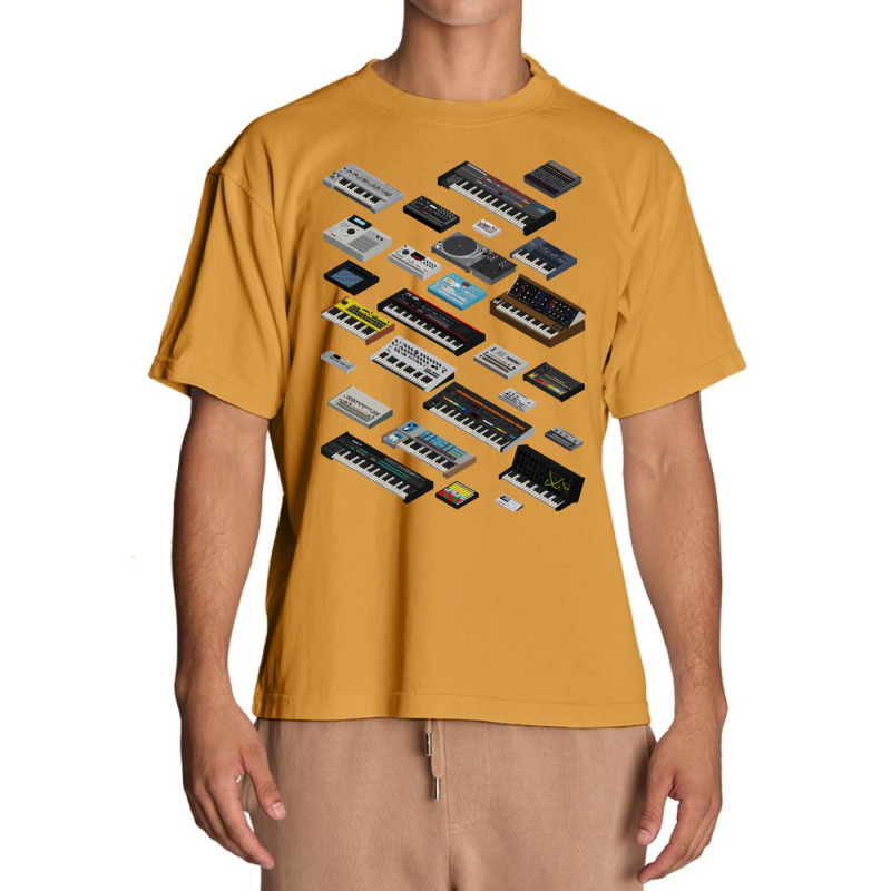 Synthesizer Fan Collection Urban Heavy T-shirt | Artistshot