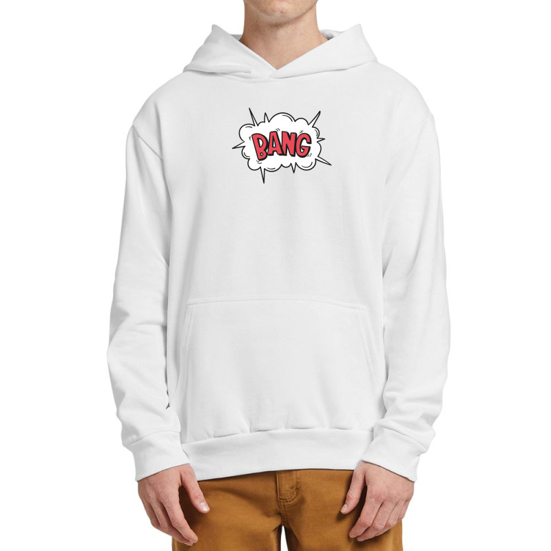 Bang! Effect Illustration Urban Pullover Hoodie | Artistshot