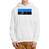 Estonian National Flag Vintage Pride Estonia Tank Top Urban Pullover Hoodie | Artistshot