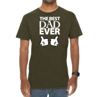 The Best Dad Ever Vintage T-shirt | Artistshot